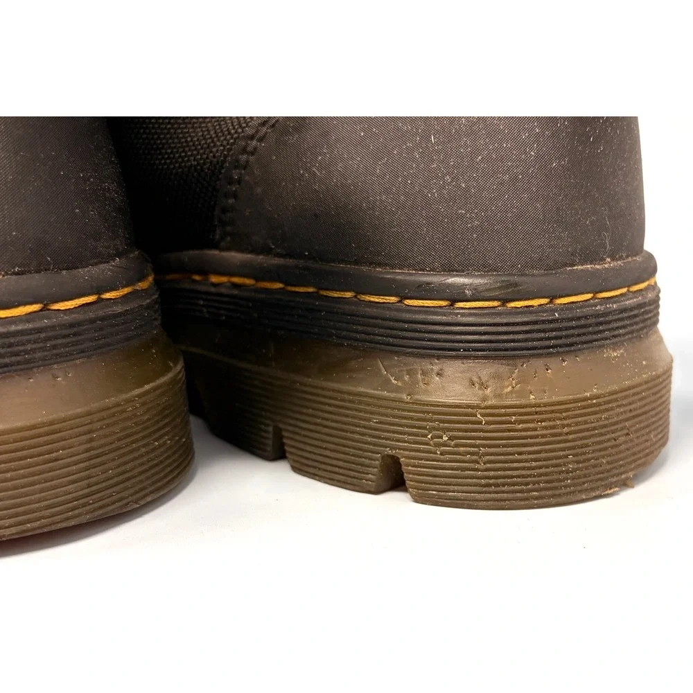 Dr. Martens Bonny Black Canvas Chukka Boots Men's US 10 UK 9 EU 43